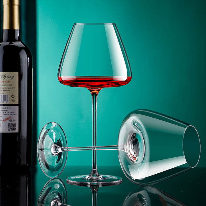 Red Wine Crystal Goblet For Home Use