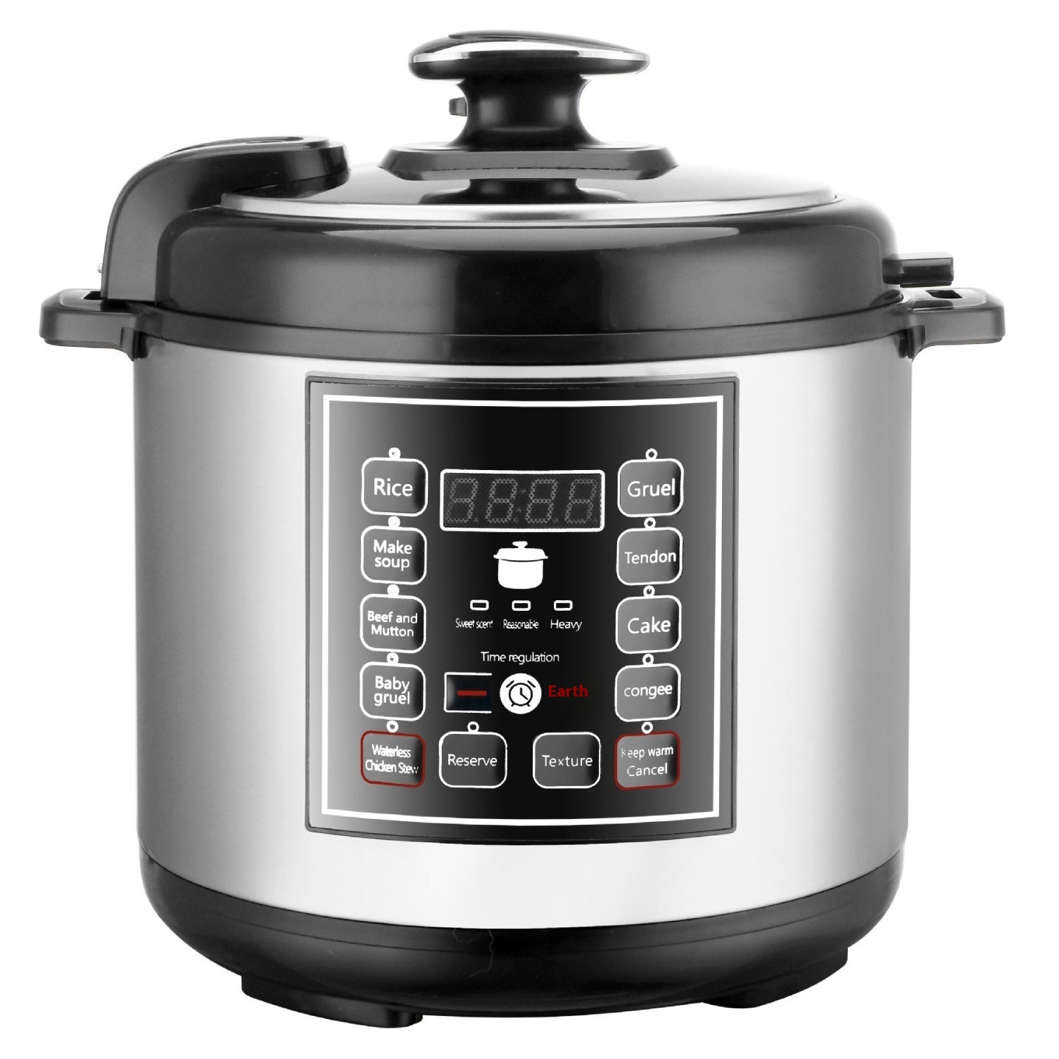 5L Multifunctional Electric Pressure Cooker With Timer For Home Use