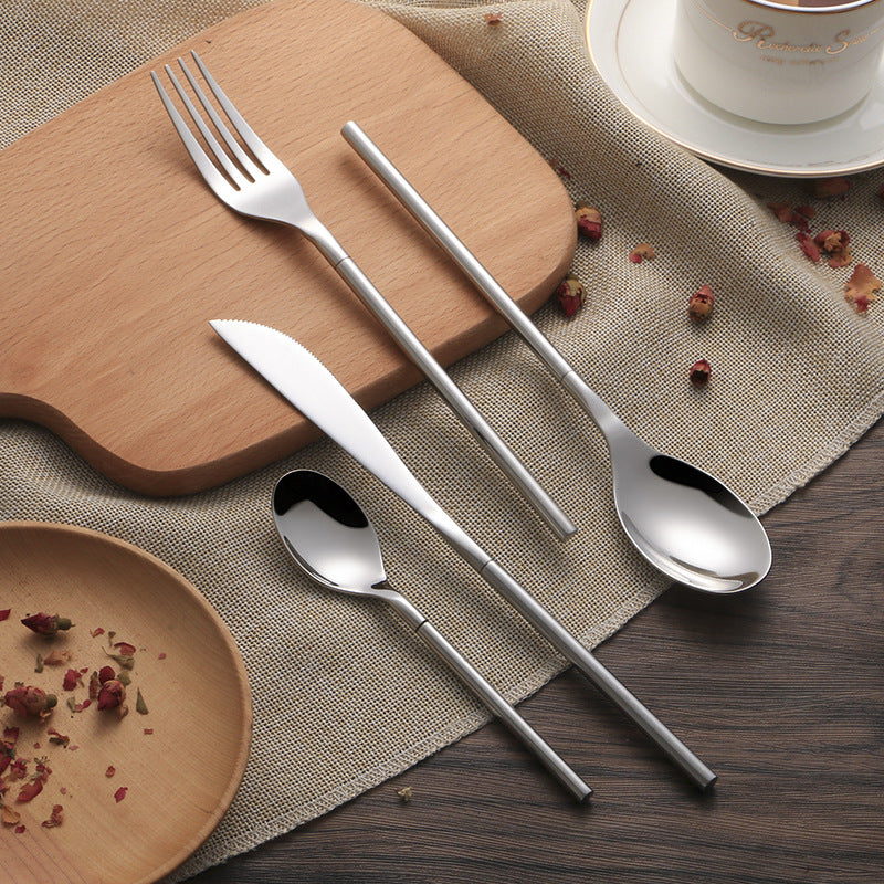 3-Piece Stainless Steel Western Cutlery Set For Kitchen Use