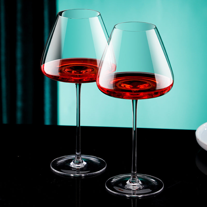 Red Wine Crystal Goblet For Home Use
