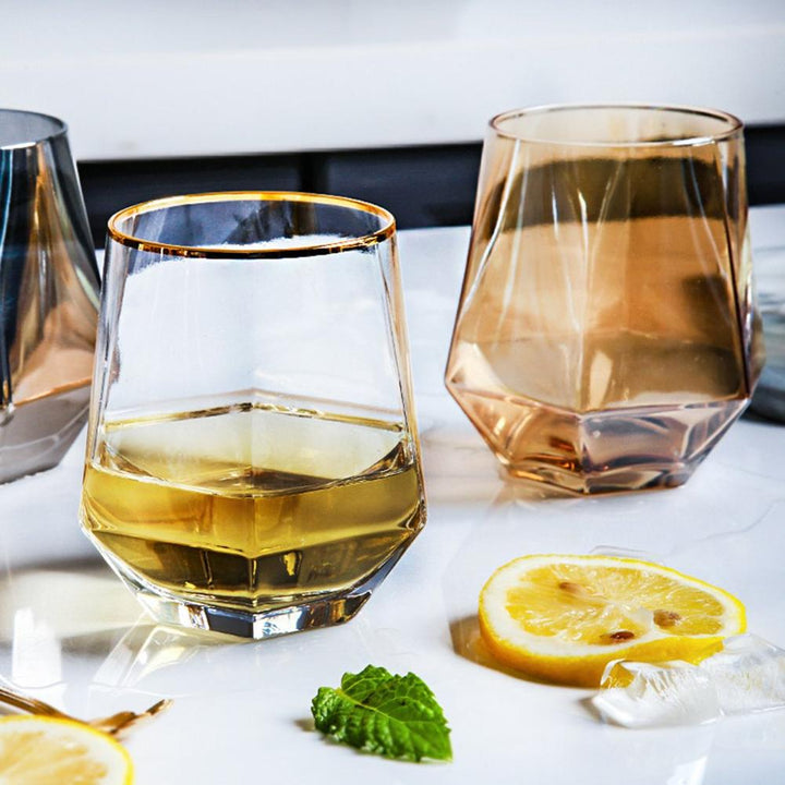 Luxury Crystal Red Wine Glass for Dinner and Parties