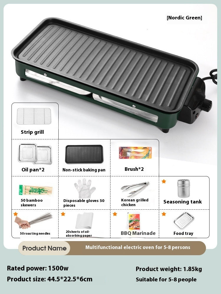 Electric Barbecue Stove Household Smoke-free Barbecue Grill