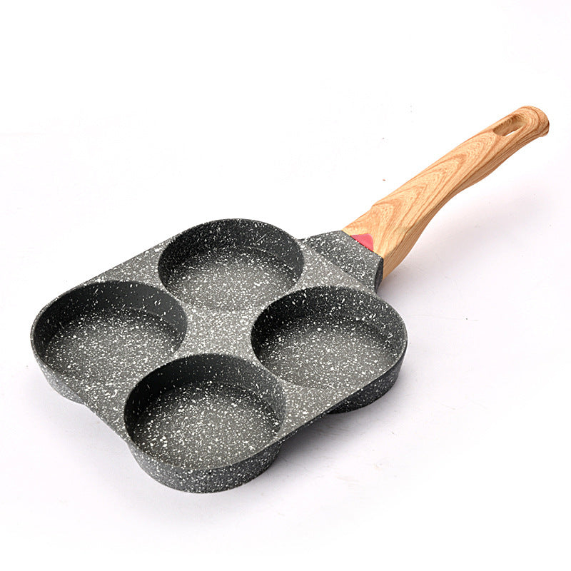 Four-Hole Non-Stick Mini Egg Frying Pan For Home Breakfast