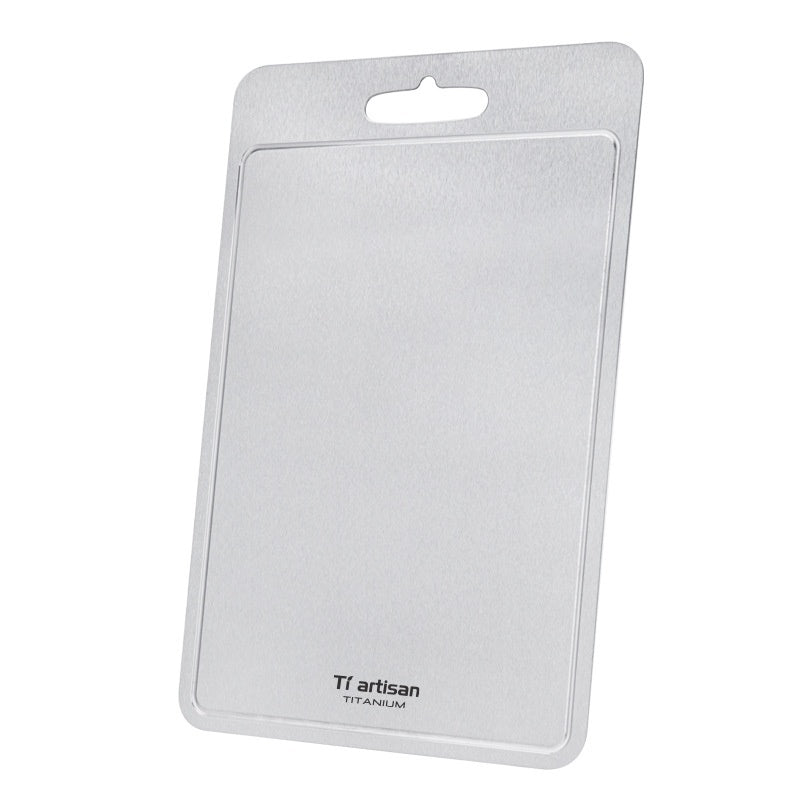 Pure Titanium Thickened Cutting Board with Groove