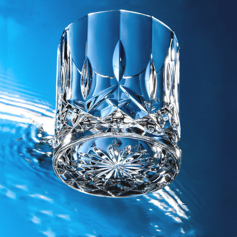 Crystal Glass Drinking Cup Elegant Durable Clear Beverage Glassware
