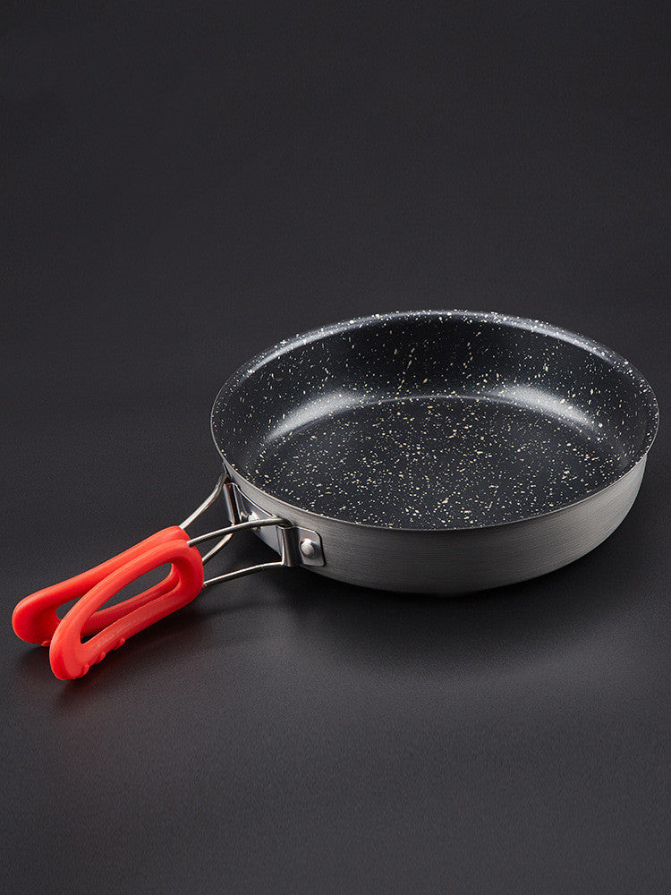 Alocs Non-Stick Medical Stone Frying Pan For Home and Outdoor Use