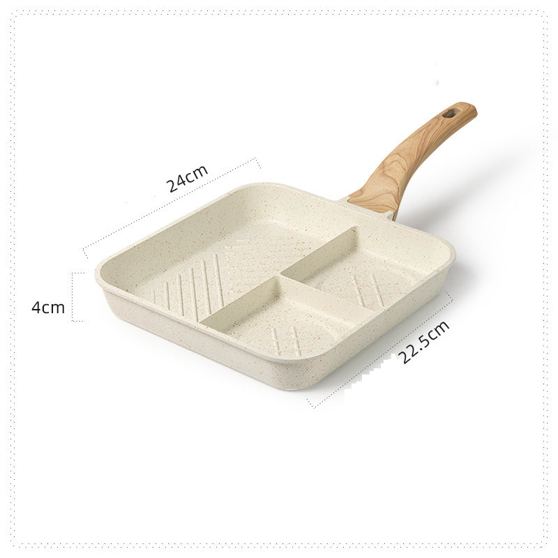 Non-Stick Medical Stone Frying Pan for Eggs Omelets and Steak