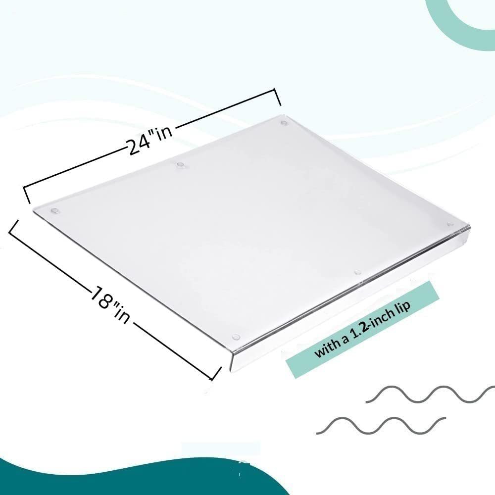 Transparent Acrylic Cutting Board For Kitchen Use