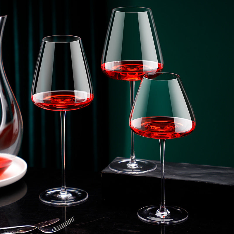 Red Wine Crystal Goblet For Home Use