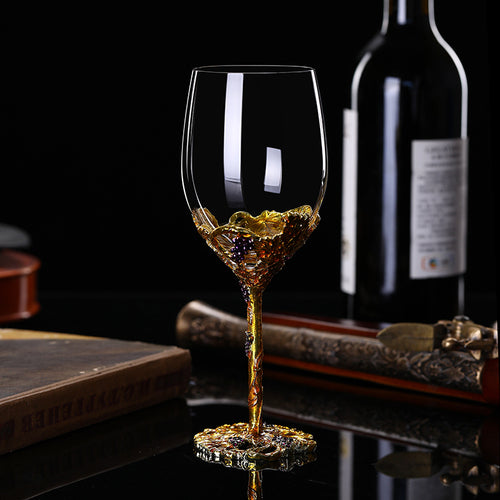 Crystal Wine Glass and Decanter Set European Style For Home Use