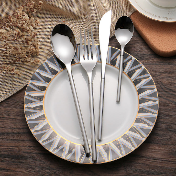 3-Piece Stainless Steel Western Cutlery Set For Kitchen Use