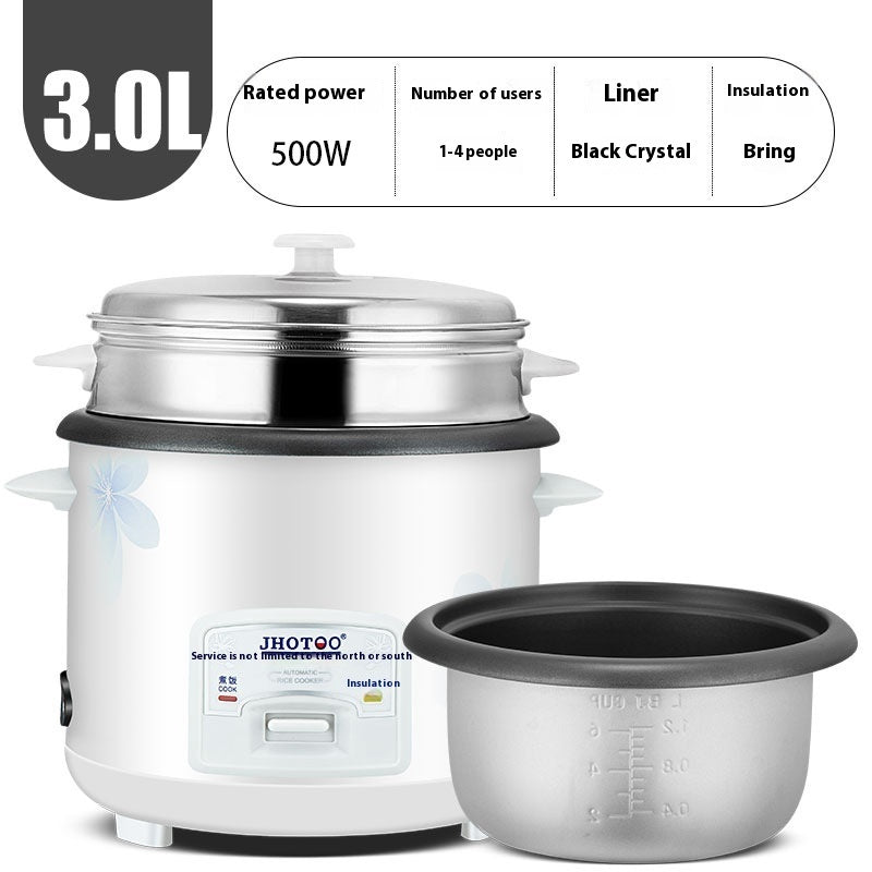 3L Electric Rice Cooker Large Capacity for Household Use