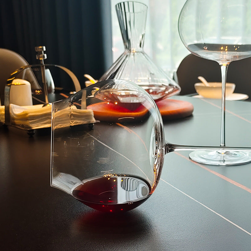 Hand-Blown Crystal Wine Glass For Home Use