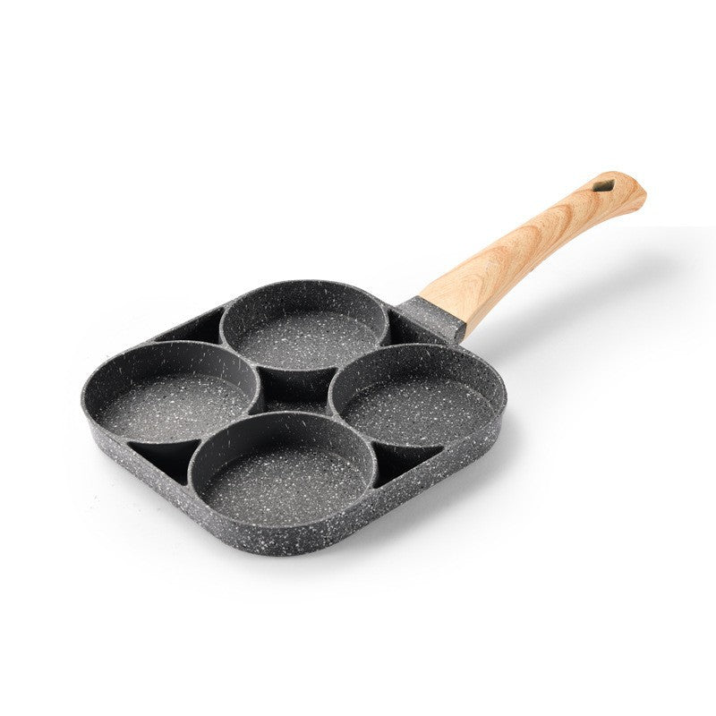 Four-Hole Non-Stick Mini Egg Frying Pan For Home Breakfast