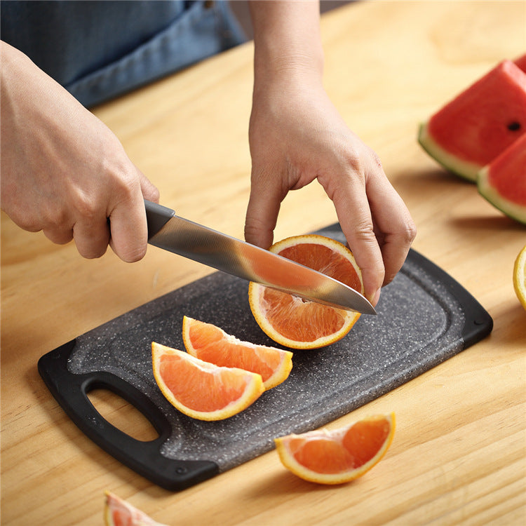3-Piece Hangable Plastic Vegetable Cutting Board Set
