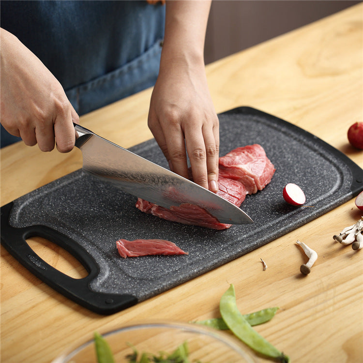 3-Piece Hangable Plastic Vegetable Cutting Board Set
